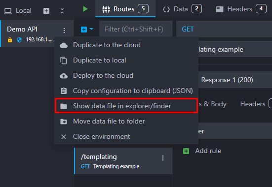 click on show in folder in the context menu