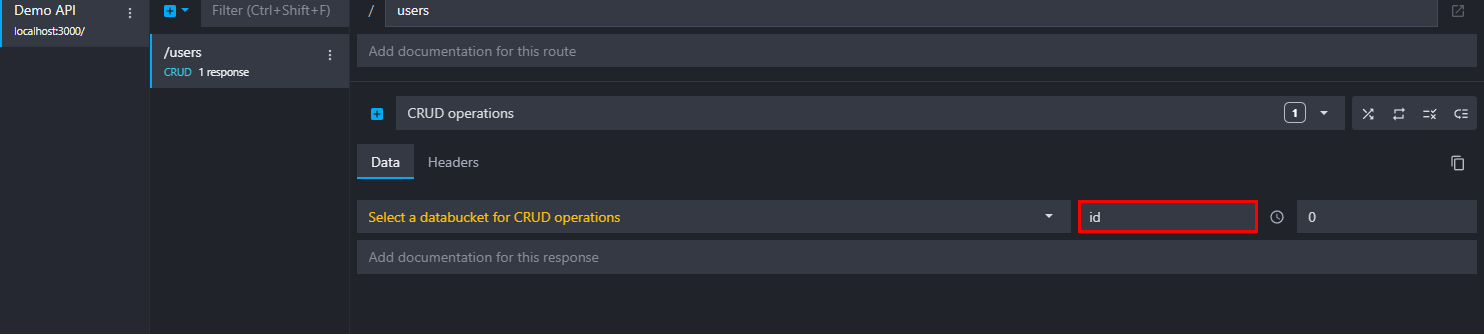 Customize the CRUD id property