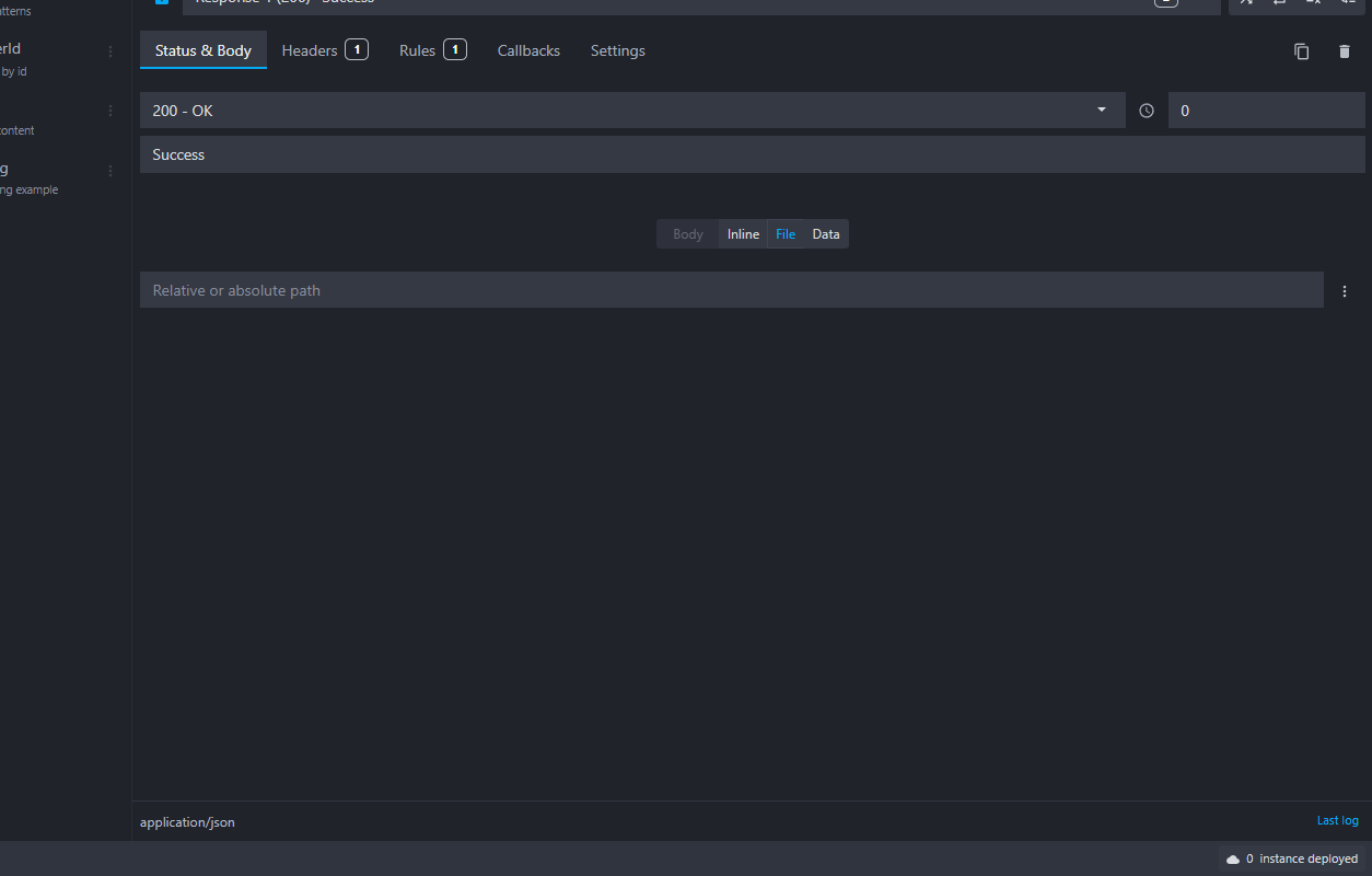 external file linking input