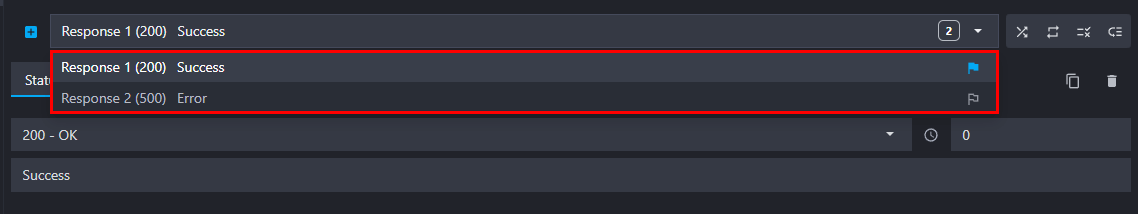 Reorder route responses