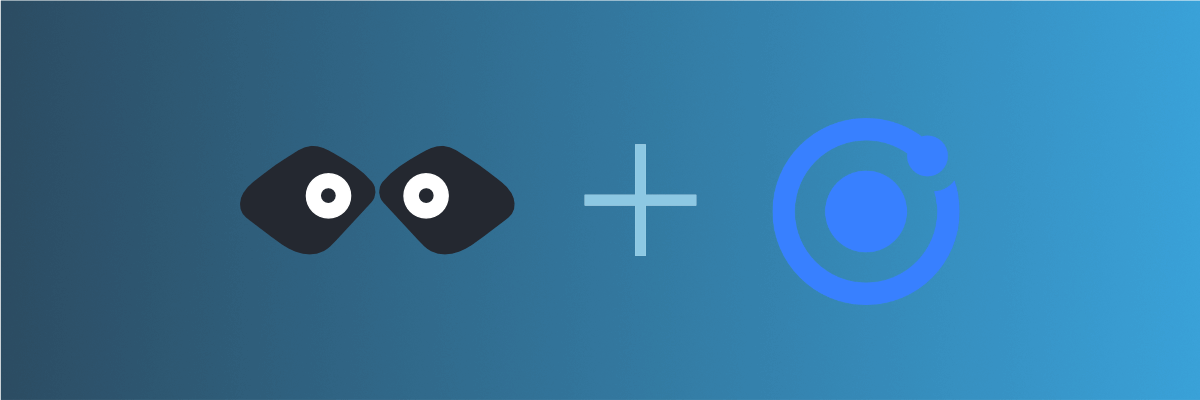 Mockoon and Ionic logos side by side