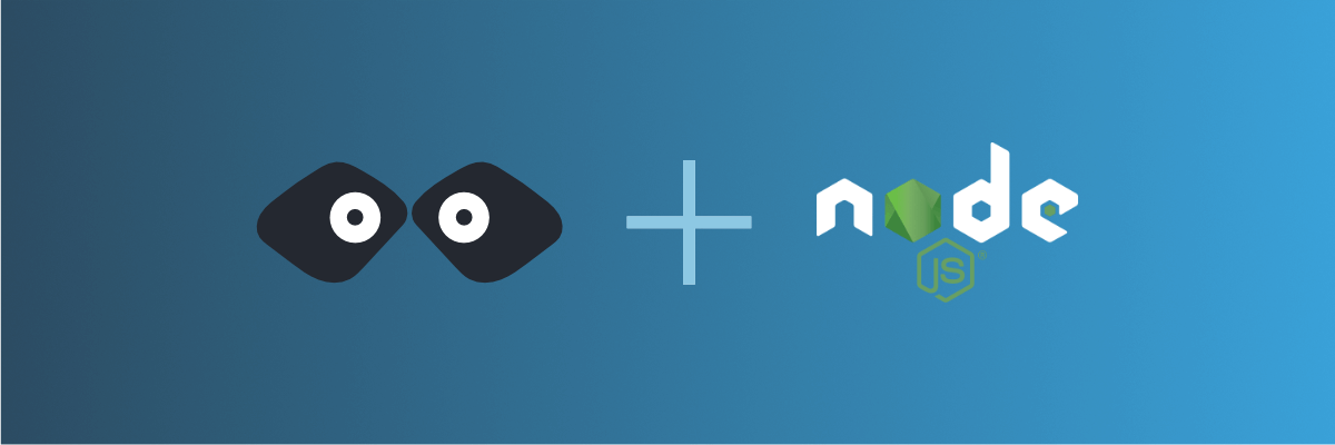 Mockoon and Node.js logos side by side